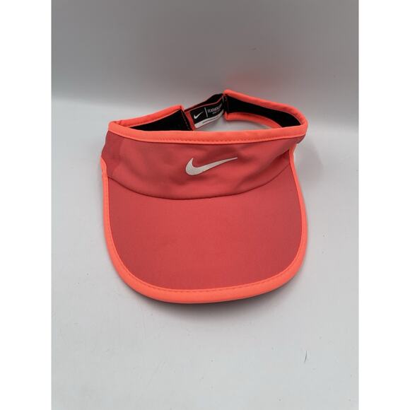 Nike Feather Light Golf Visor Hat Cap Womens Strapback OSFM EUC - Picture 1 of 6